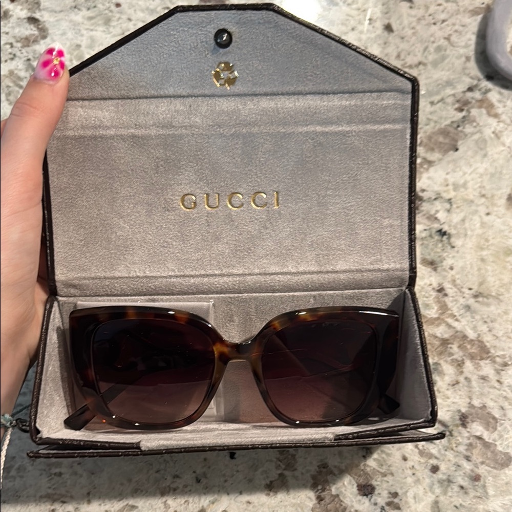 Gucci Women's Tortoise Sunglasses